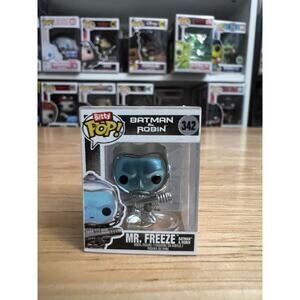 HYPER RARE METALLIC CHASE BITTY Mr. Freeze 1" Funko Pop #342 Movies Batman DC